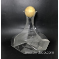 custom Crystal Multi-sided Glass Wine Decanter set